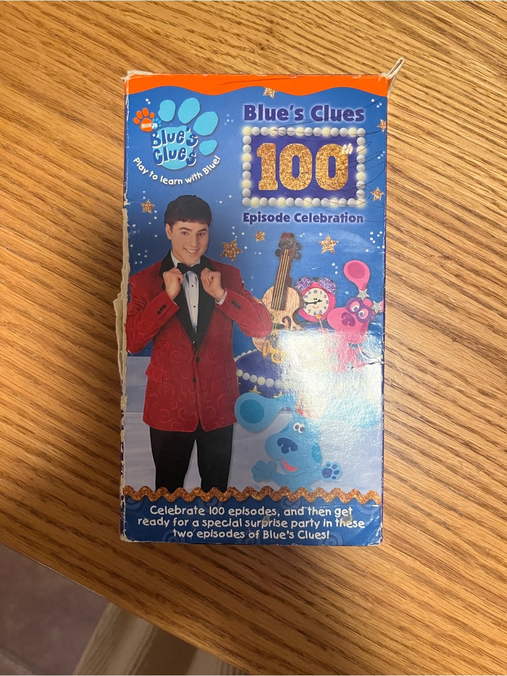 Blue's Clues 100th Episode Celebration Blues Clues Nick Jr VHS 2003 Rare - Picture 9 of 9